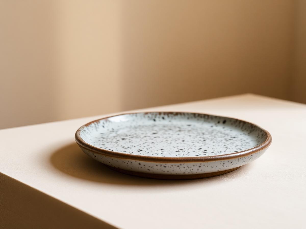 Speckled Serving Plate